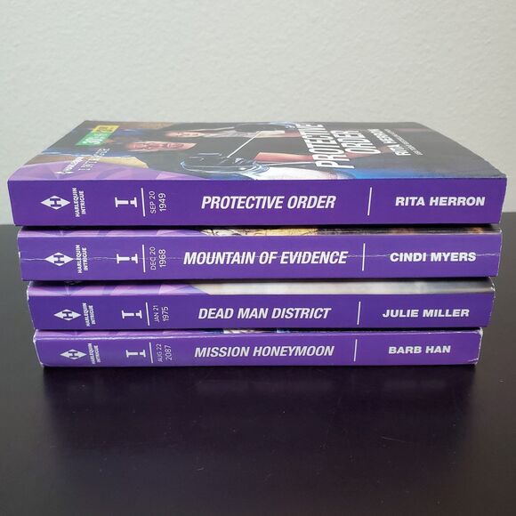 Lot of 4 Harlequin Intrigue Novels 2020-2022 - Paperback (Julie Miller, Cindi My - Picture 4 of 11